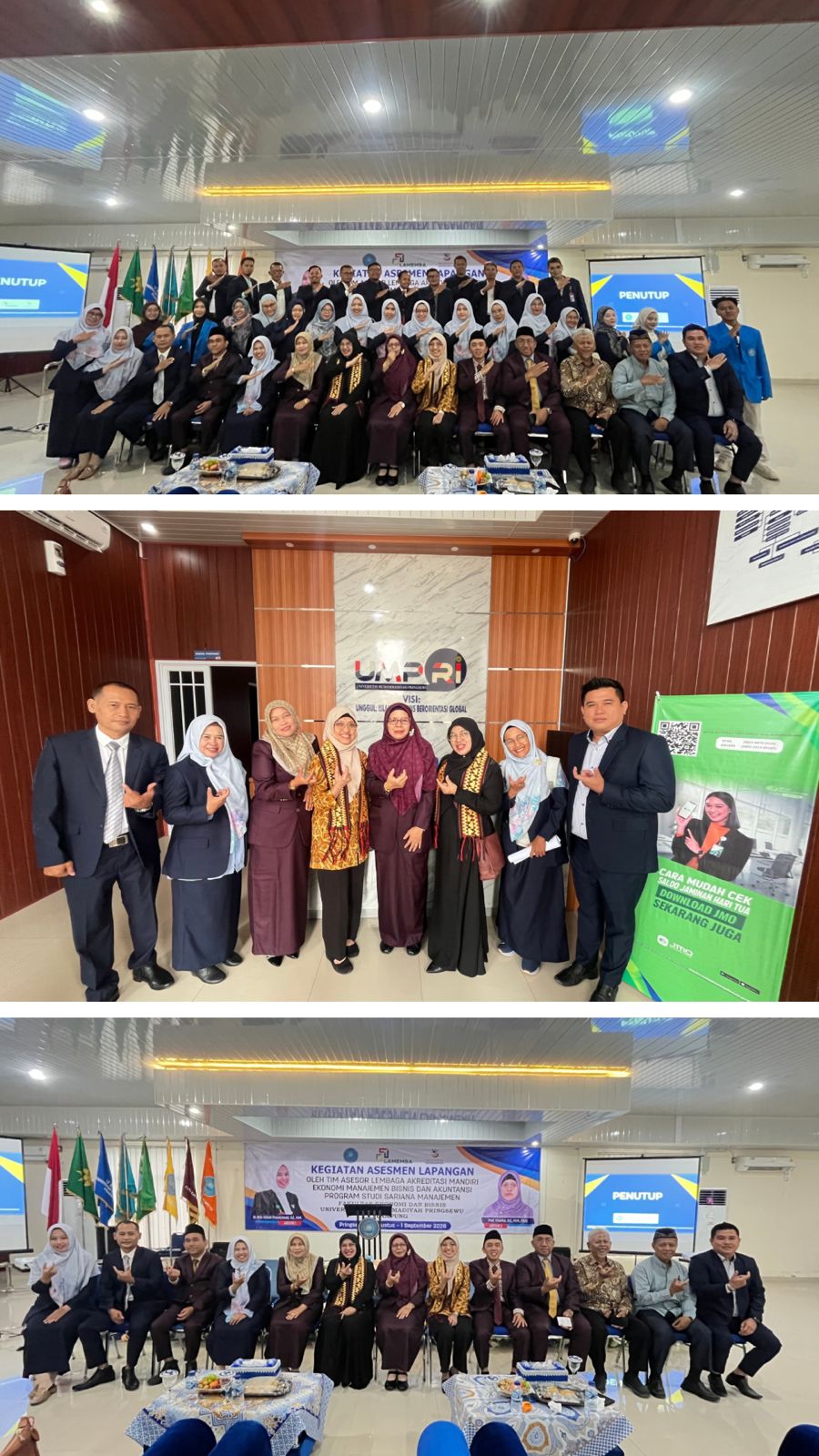 Pembukaan Asesmen Lapangan Program Studi Sarjana Manajemen FEB Universitas Muhammadiyah Pringsewu Lampung